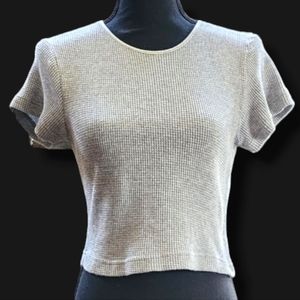 Faded Glory Short Sleeve Tee in Gray